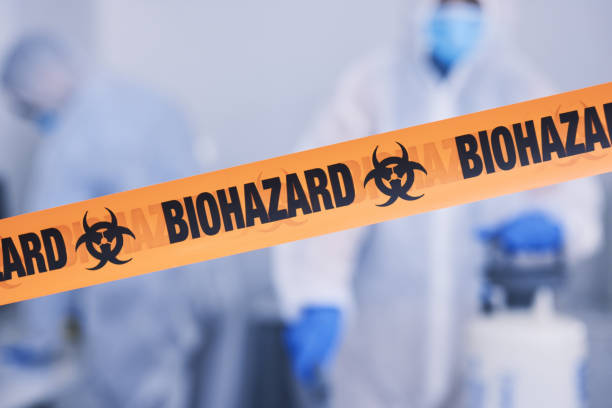 Professional Hoarding Cleanup technician working in Medford, OR